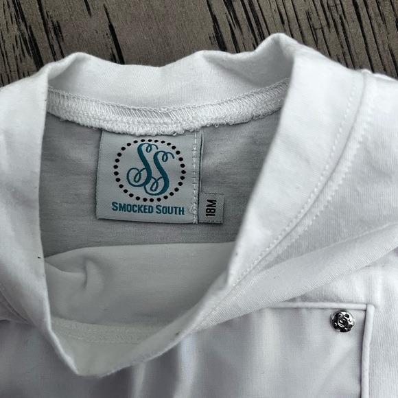 Smocked south tee - Picture 3 of 3